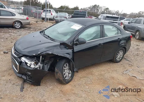 2017 Chevrolet Sonic Lt Auto from USA, damaged, VIN 1G1JD5SH2H4177235